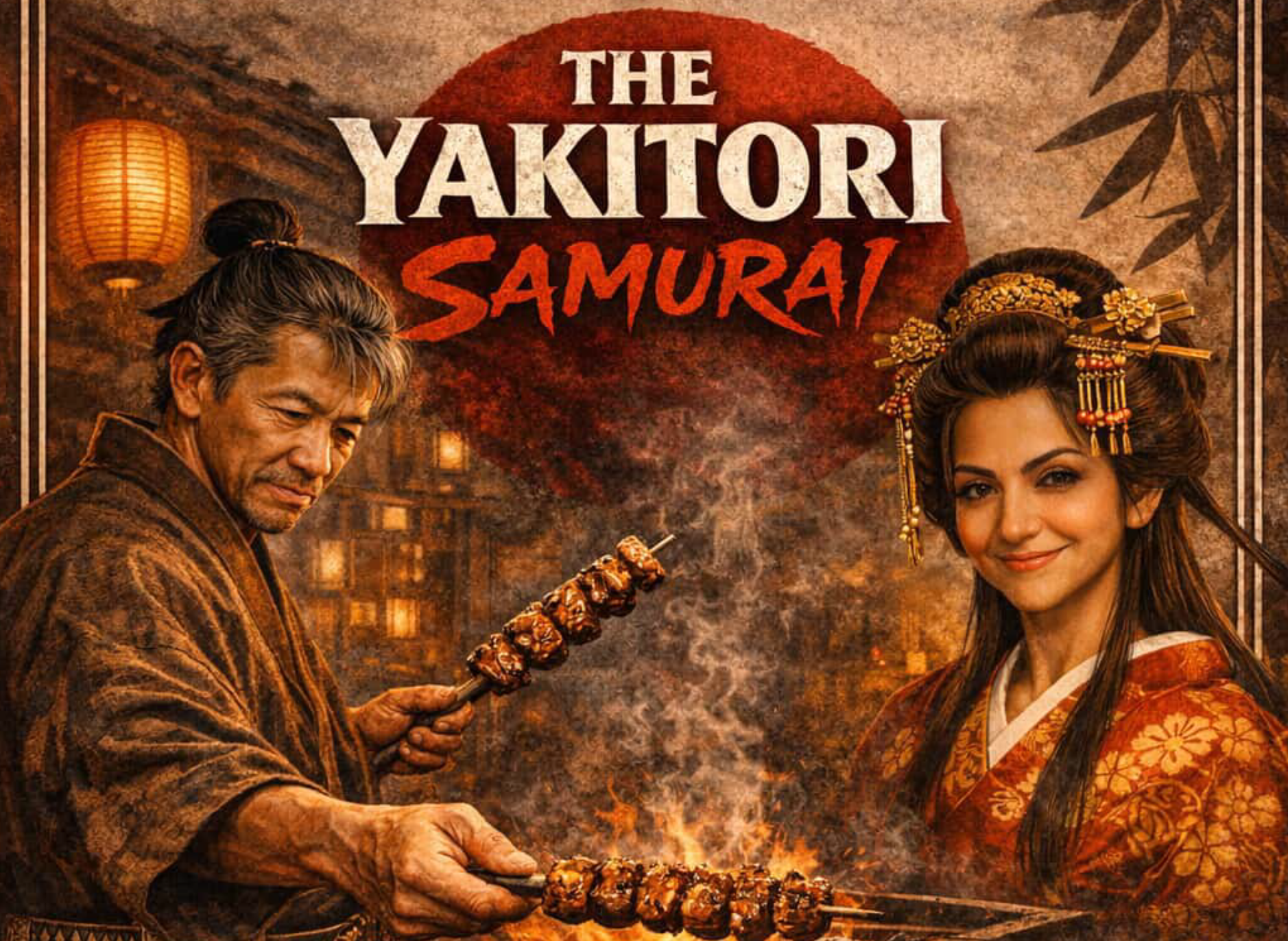 YAKITORI SAMURAI AI IMAGE